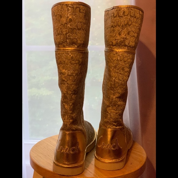 Coach Nikole Shearling Boots - Picture 2 of 5